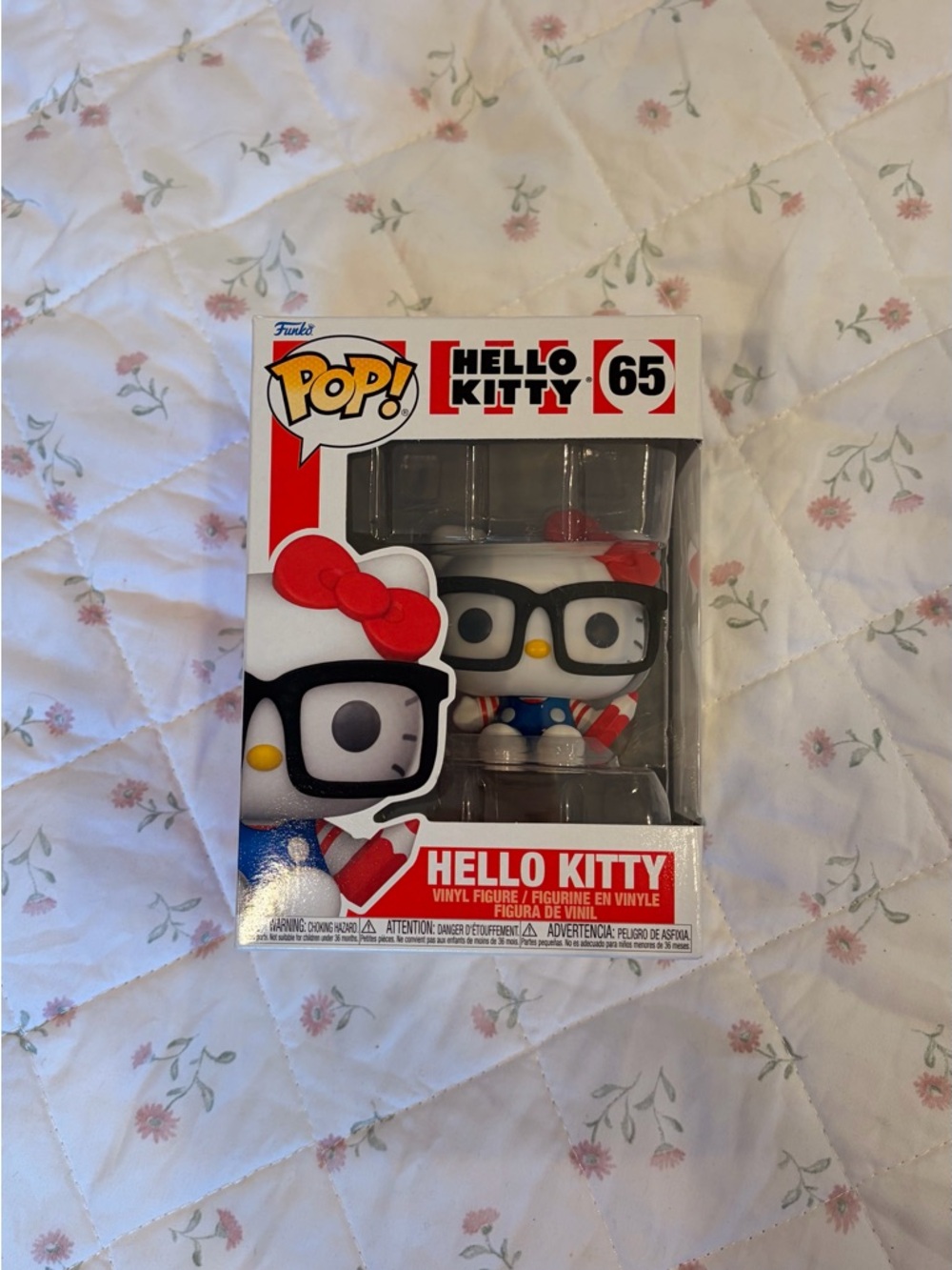 Funko Pop! Hello Kitty Nerd #65 Vinyl Figure BNIB